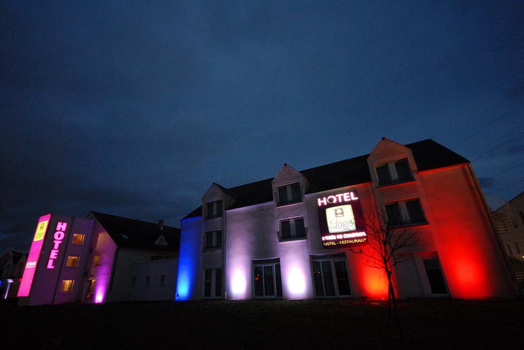 Logis Hotel L'Oree De Chartres - Barjouville Exterior foto